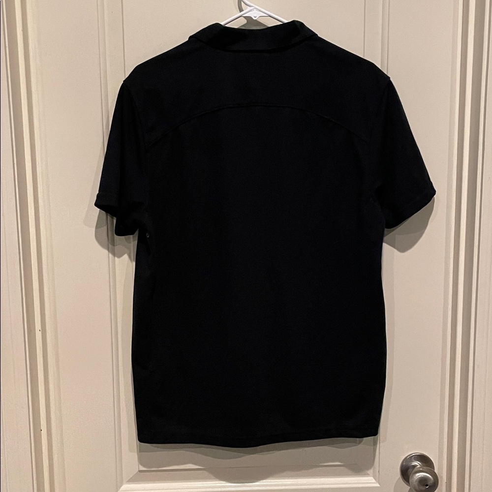 Men's Vortex Black Performance Polo - image 3